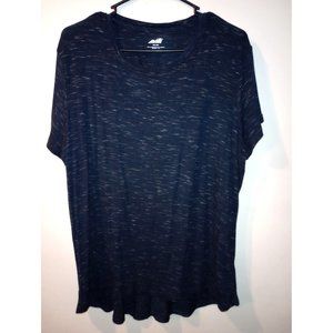 AVIA Navy Blue Short Sleeve Top
